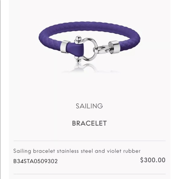 Omega Jewelry - SOLD✅ Omega Sailing bracelet stainlesssteel